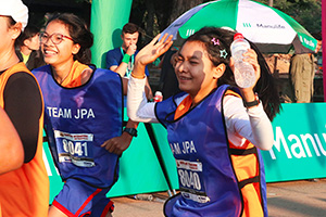 JPA Image Gallery - Team JPA students running at Angkor Wat International Half Marathon - Jay Pritzker Academy, Siem Reap, Cambodia