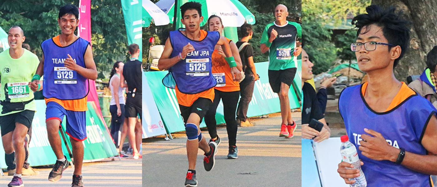 JPA students competing in the 24th Angkor Wat International Half Marathon 2019. Jay Pritzker Academy, Siem Reap, Cambodia. Jay-Pritzker-Academy-Siem-Reap-Cambodia.